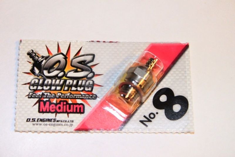 Nr.8 OS-Glödstift. Medium.