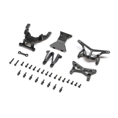 Stötdämpartorn Fram & Bak, Bumper Losi Micro-B