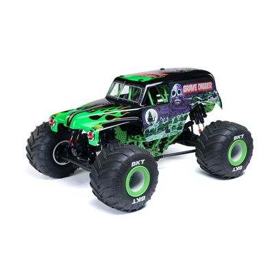 1/8 LMT 2.0 Grave Digger 4X4 borstlös monstertruck med stela axlar, RTR (utan batteri/Laddare)