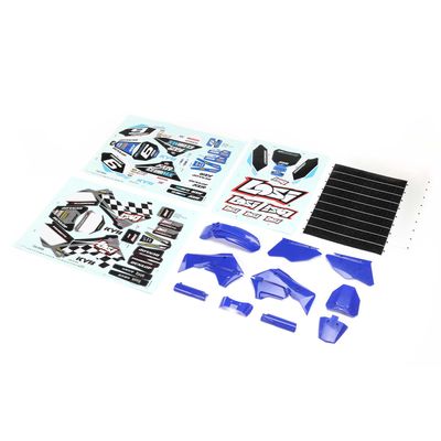 Blue Plastics With Wraps Promoto-MX
