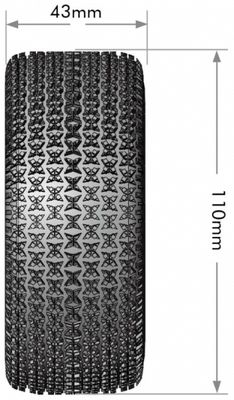 Louise RC Däck & Fälg SC-MAGLEV (Lös Hex 4st) Soft – bild 7