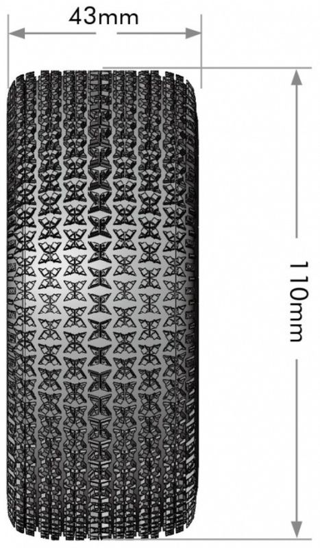 Louise RC Däck & Fälg SC-MAGLEV (Lös Hex 4st) Soft – bild 7