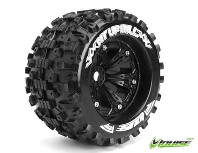 Louise RC Däck & Fälg MT-UPHILL 3,8" Svart 0-Offset (2) – bild 1