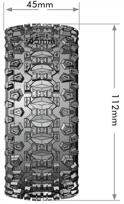 Däck & Fälg SC-UPHILL (Lös Hex 4st) Soft 2st