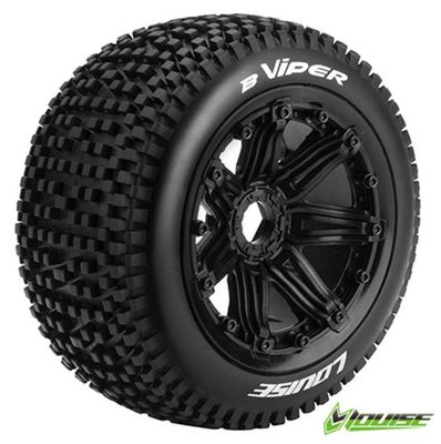 Louise RC Däck & Fälg B-VIPER LS Buggy Rear (24mm Hex) (2) – bild 1