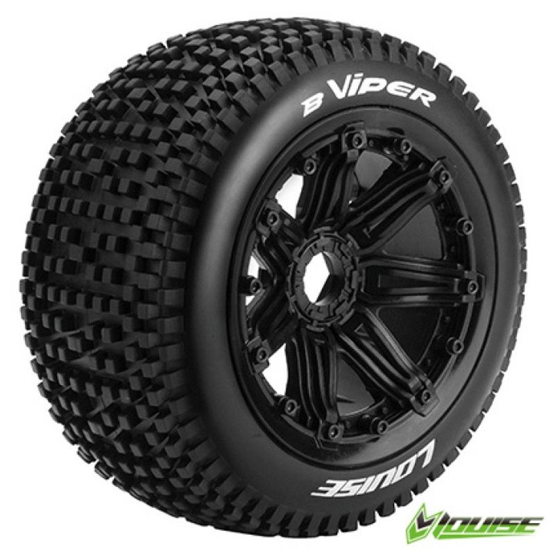 Louise RC Däck & Fälg B-VIPER LS Buggy Rear (24mm Hex) (2) – bild 1
