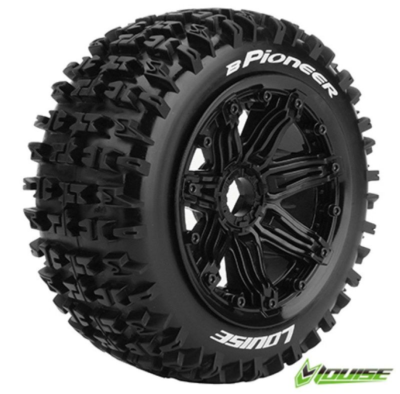 Louise RC Däck & Fälg B-PIONEER LS Buggy Front (24mm Hex) (2) – bild 1