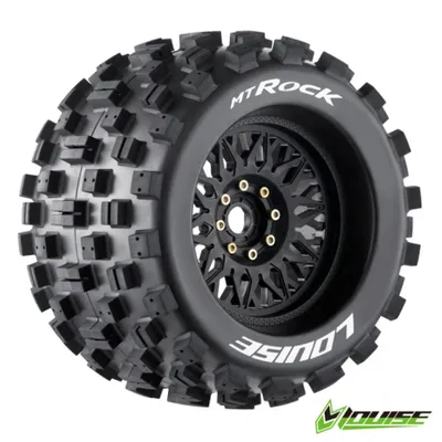 Däck & Fälg MT-ROCK 3,8" Sport (Lös 17mm Hex 0" & 1/2" Offset) (2)