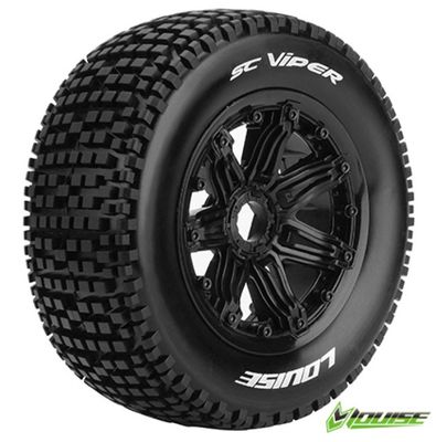 Louise RC Däck & Fälg SC-VIPER LS Short Course (24mm Hex) (2) – bild 1