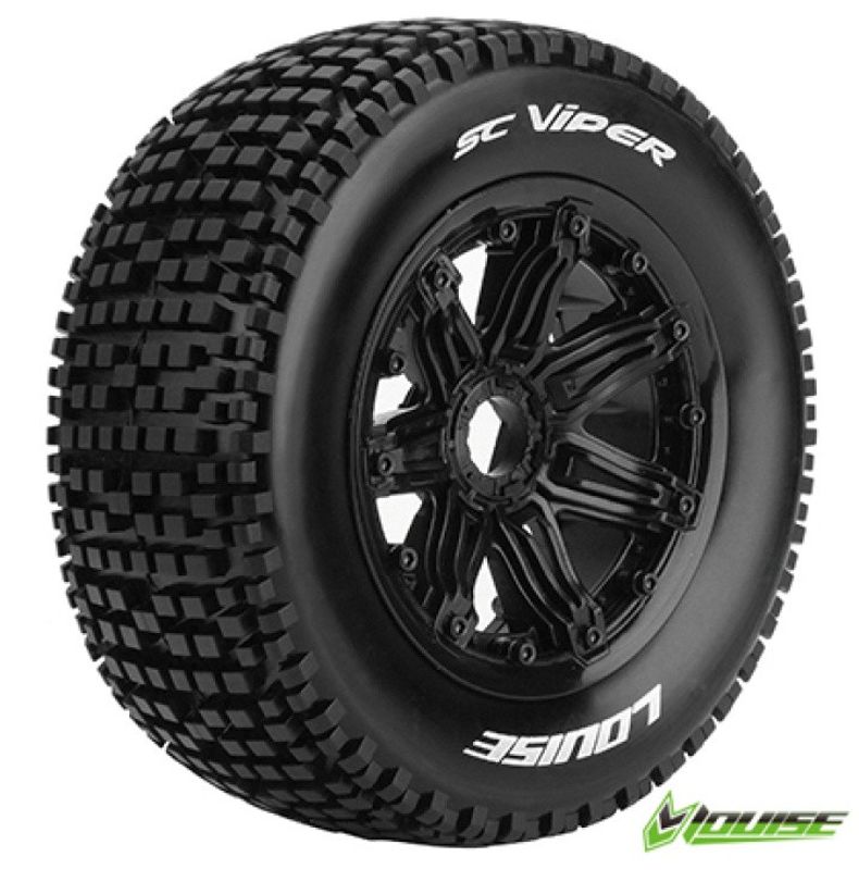 Louise RC Däck & Fälg SC-VIPER LS Short Course (24mm Hex) (2) – bild 1