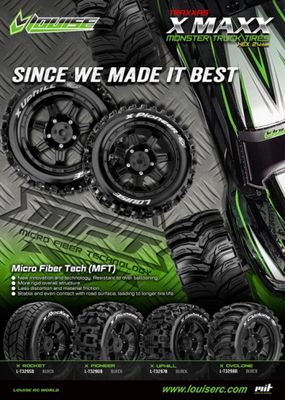 Louise RC Däck & Fälg X-UPHILL X-Maxx (MFT) – bild 2