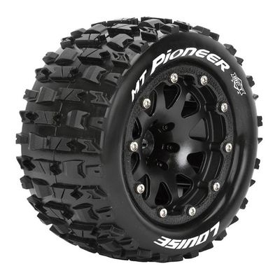 Louise RC Däck & Fälg MT-PIONEER 1/10 Svart Beadlock (0) Soft MFT (2) – bild 1