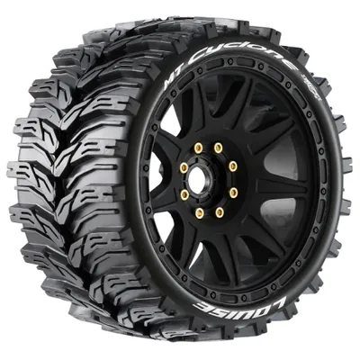 Däck & Fälg MT-CYCLONE Speed 3,8" (Lös 17mm Hex 0" & 1/2" Offset) Soft MFT (2)