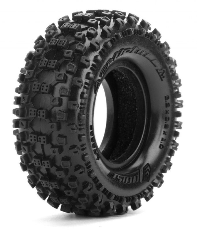Louise RC Däck CR-UPHILL 1.0" Super Soft med Foams (2) – bild 1