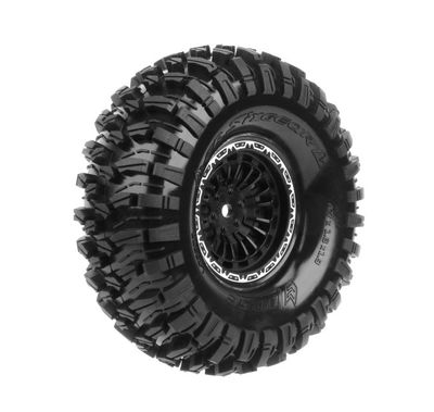 Louise RC Däck & Fälg CR-SIXGEAR 1.9" Svart (2) – bild 1