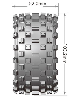 Louise RC Däck & Fälg ST-ROCK Mini Maxx/ XRT (0 & 1/2 Offset Hex) – bild 2