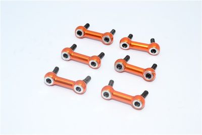 Tie Rod Set 0 grader Alu Orange Latrax 1/18 Rally