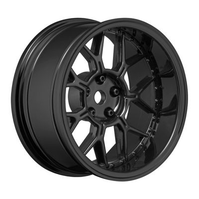 Louise RC Fälg Drift 14-Eker Svart (2,4,6,8mm Offset) 12mm Hex (4) – bild 1