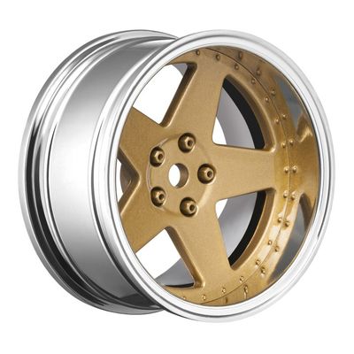 Louise RC Fälg Drift 5-Eker Brons (2,4,6,8mm Offset) 12mm Hex (4) – bild 1