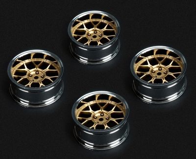 Louise RC Fälg Drift 14-Eker Brons (2,4,6,8mm Offset) 12mm Hex (4) – bild 2