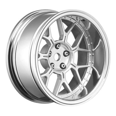 Louise RC Fälg Drift 14-Eker Matt Silver (2,4,6,8mm Offset) 12mm Hex (4) – bild 1