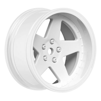 Louise RC Fälg Drift 5-Eker Vit (2,4,6,8mm Offset) 12mm Hex (4) – bild 1