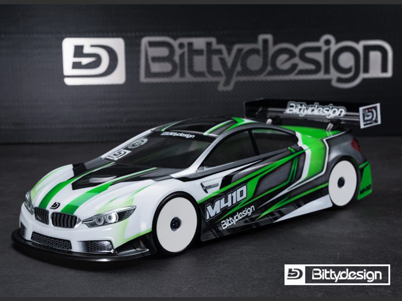 Kaross M410 1/10 TC 190mm body (Ultralight) Bittydesign