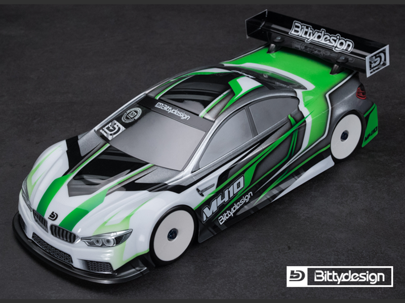 Kaross M410 1/10 TC 190mm body (Ultralight) Bittydesign