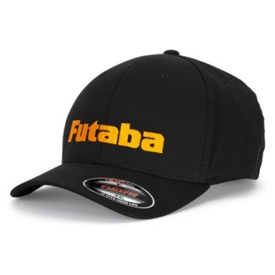 Futaba Keps Flexfit Svart/Orange XXL