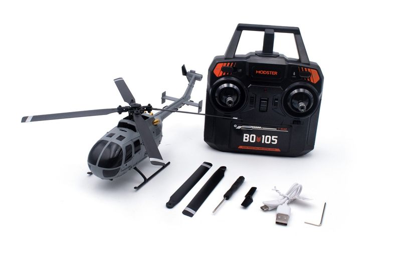 Helikopter Modster BO-105 Elektrisk RTF