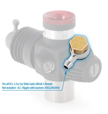M-Drive MDM-DDCF Adapter Bränslenippel R21 M5x0.5