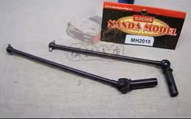 Drivaxlar Stål 165mm Nanda 1/8 Truggy