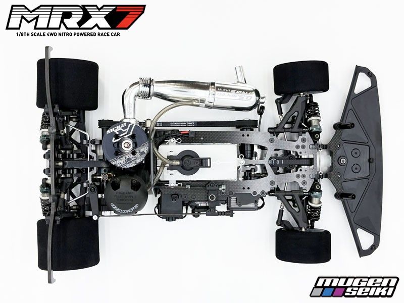 Mugen MRX7  1/8 TRACK NITRO CAR ( BYGGSATS)