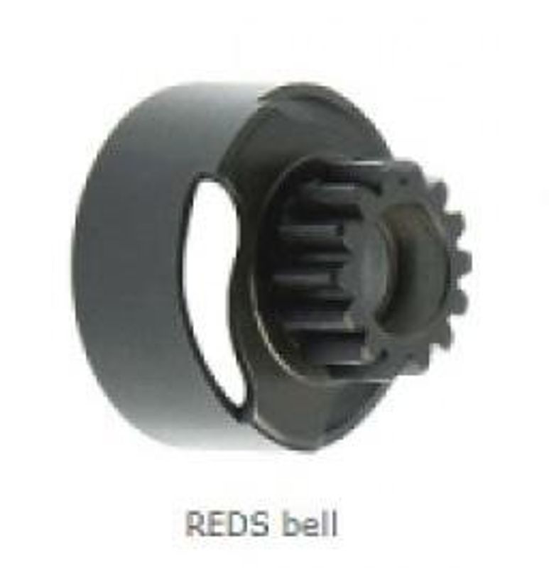 Kopplingsklocka. Ventilerad 17T. Reds Racing