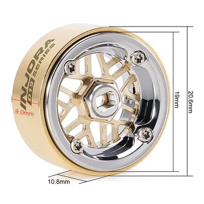 INJORA 0.7" D19 ModuWheel for 1/30 SCX30 1/32 Ascent-32 (MW7006)