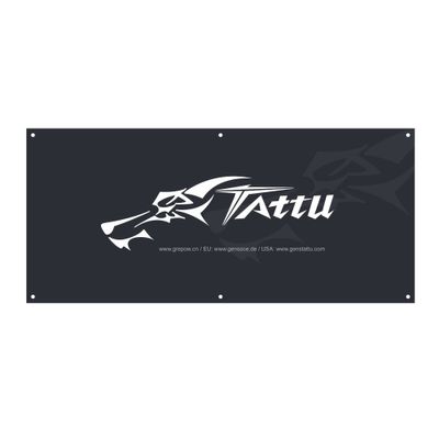 Tattu banderoll 2 × 0,9 m