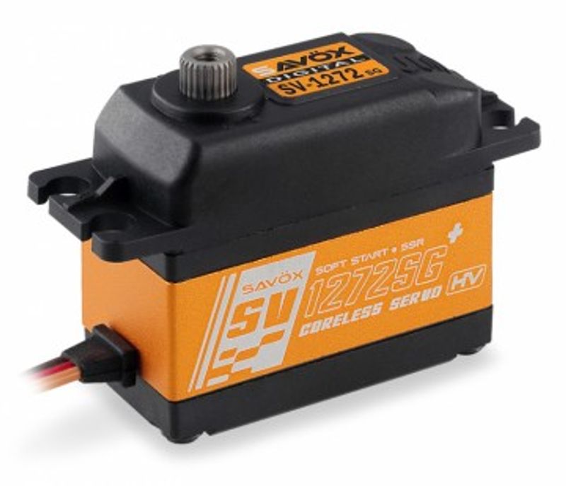 Savöx SV-1272SG Plus Servo 35Kg 0.10s HV Alu Coreless Ståldrev