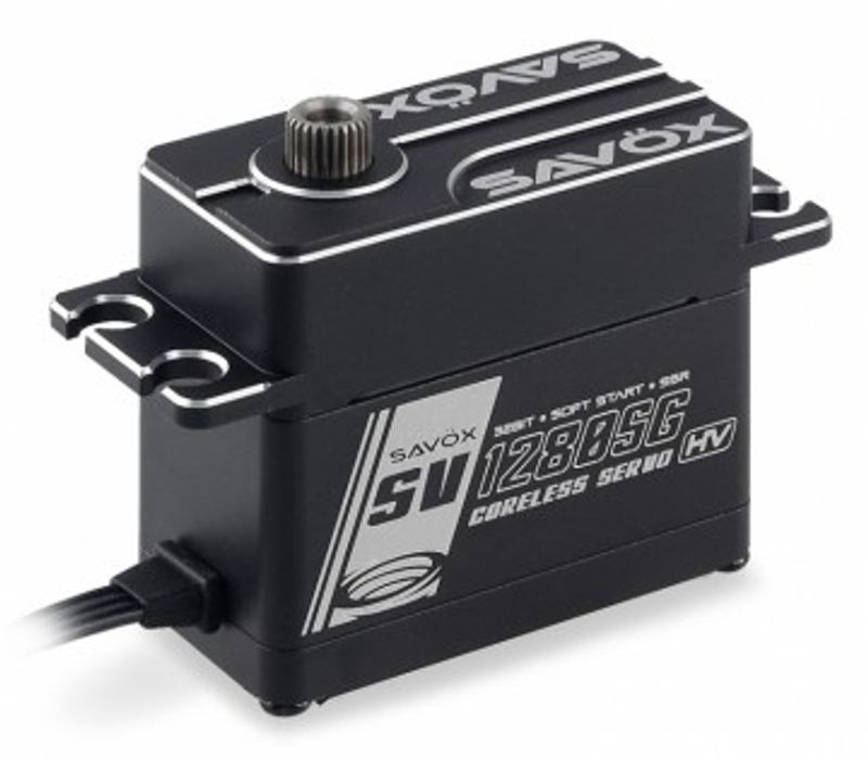Savöx SV-1280SG Servo 0.14s HV Alu Coreless Ståldrev