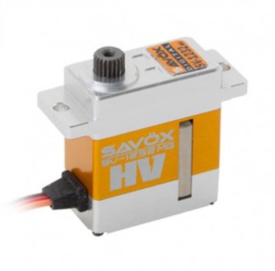Savöx SV-1232MG Servo 5Kg 0,05s HV Alu Coreless Metalldrev Mikro