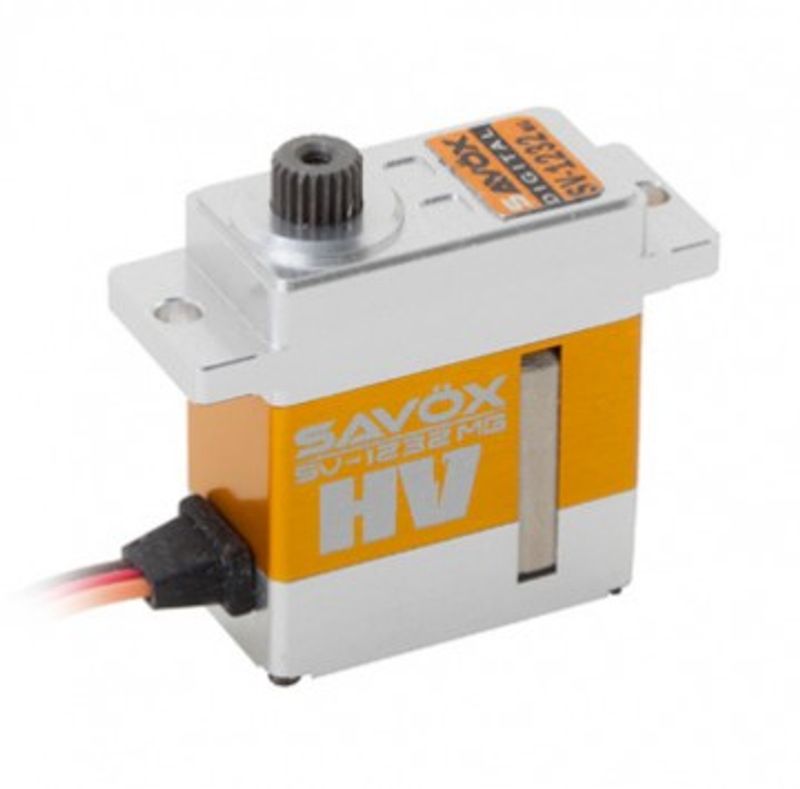 Savöx SV-1232MG Servo 5Kg 0,05s HV Alu Coreless Metalldrev Mikro
