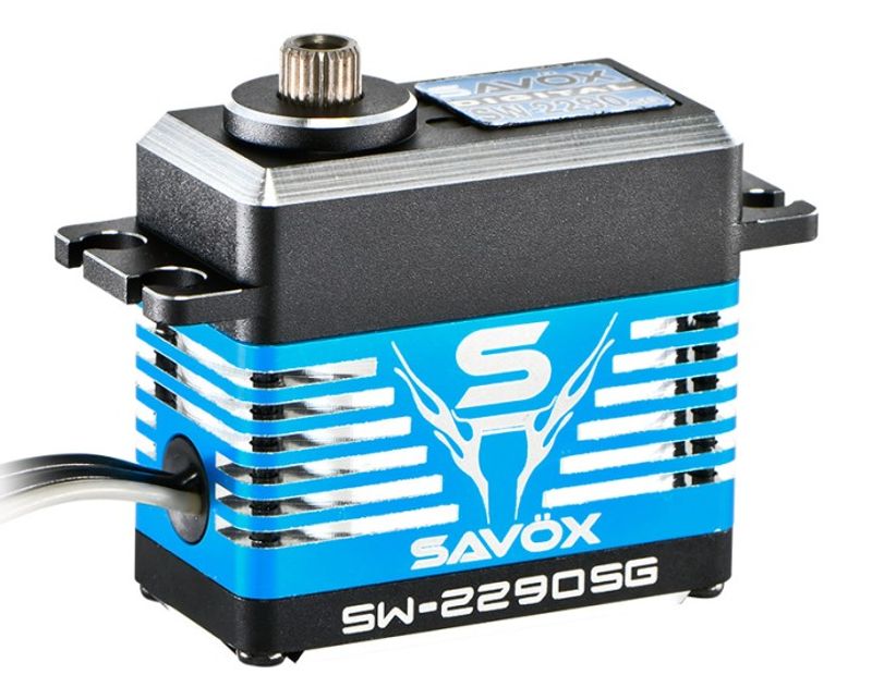 Savöx SW-2290SG Servo 70Kg 0,11s HV Alu Brushless Ståldrev WP