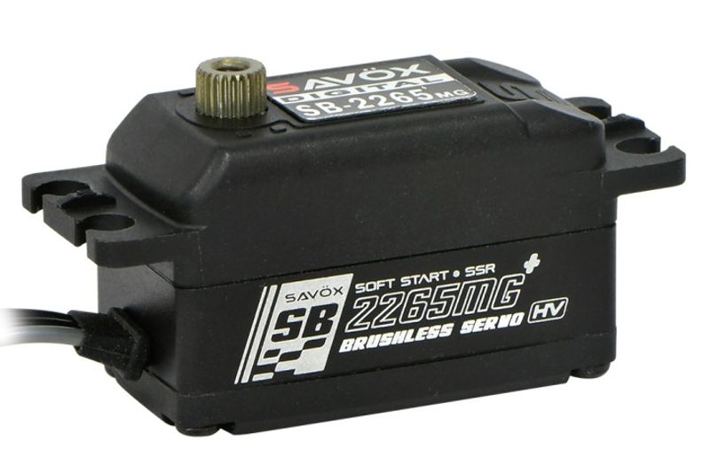 Savöx SB-2265MG Plus Servo 13Kg 0,08s HV Brushless Metalldrev Lågt