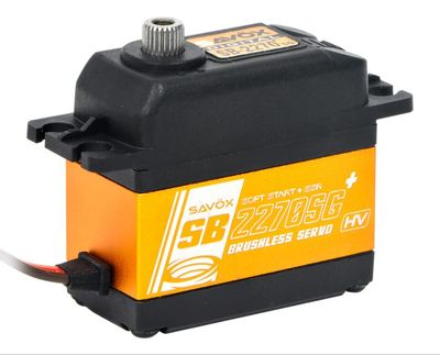 Savöx SB-2270SG Plus Servo 40Kg 0,12s HV Alu Brushless Ståldrev