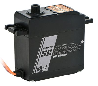 Savöx SC-0251MG Plus Servo 20Kg 0.17s HV Metalldrev