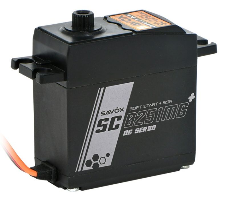 Savöx SC-0251MG Plus Servo 20Kg 0.17s HV Metalldrev