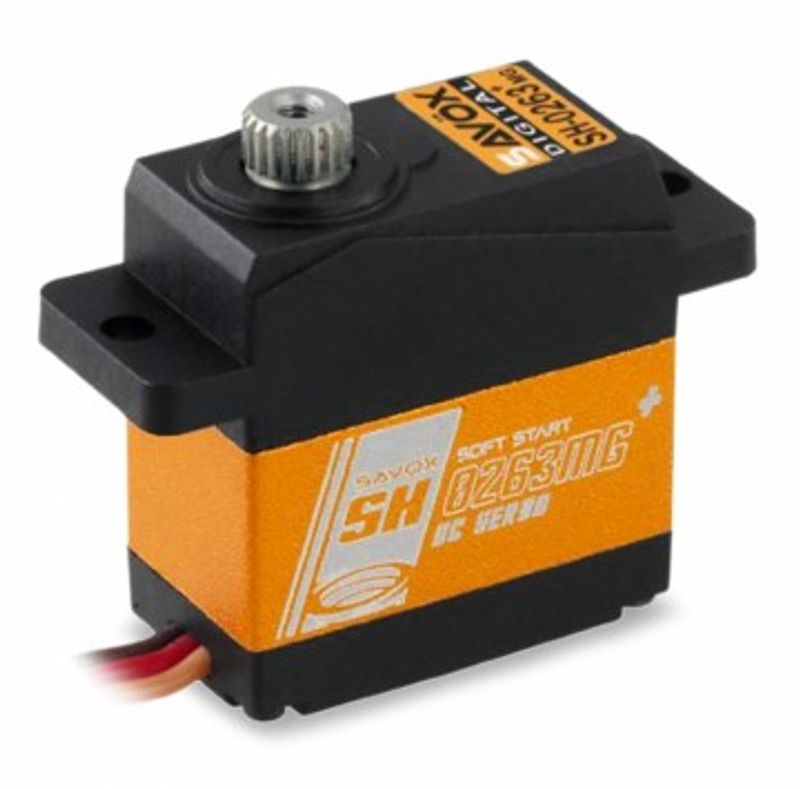 Savöx SH-0263MG Plus Servo 2,2Kg 0,10s Alu Metalldrev Mikro