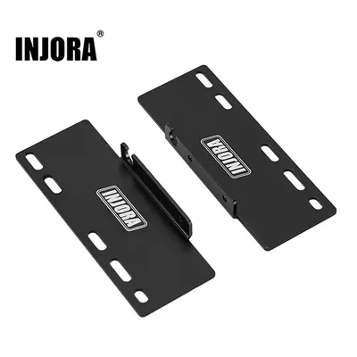 INJORA 2PCS Metal Side Plates ESC Receiver Tray for 1/24 Axial SCX24