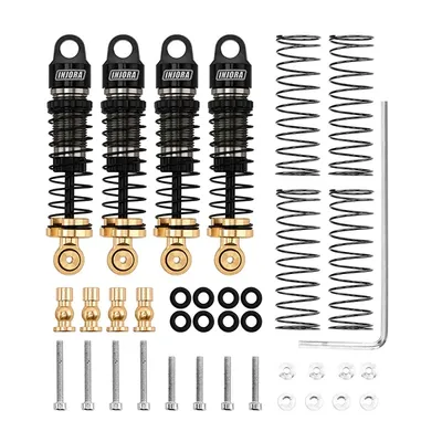 INJORA 40mm Big Bore Oil Shock Absorber for 1/24 SCX24 FCX24M