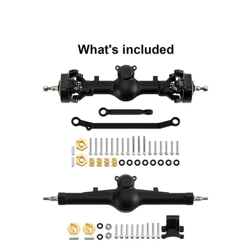 INJORA +4mm Nylon Planet Axles with Double Joint Shafts for 1/24 SCX24