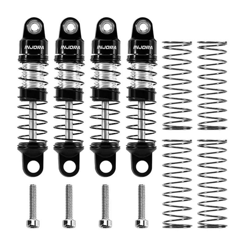 INJORA 26mm Aluminum Oil Shocks for 1/30 Axial SCX30